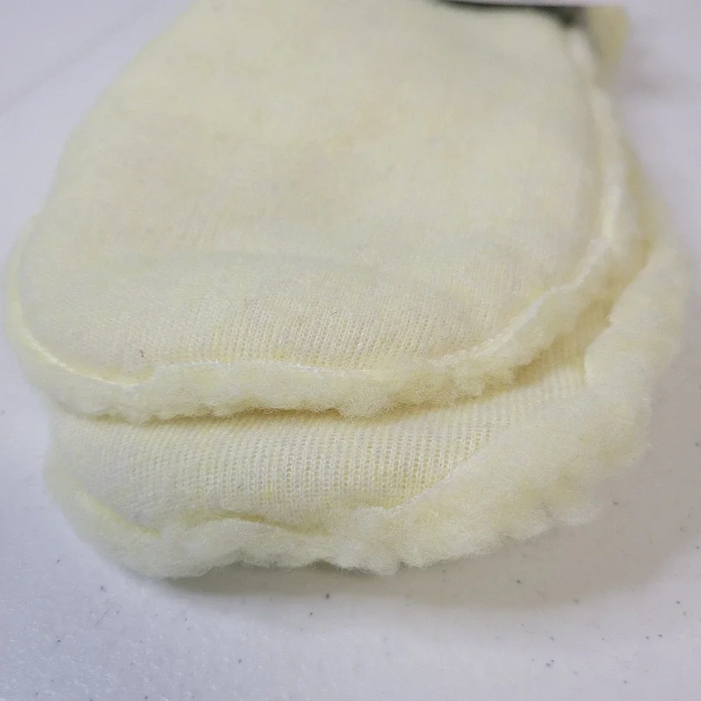 Hand Armor LN66-L Yellow Knit Mitten‎ Chopper Liner Gloves Sherpa Large - Picture 3 of 10